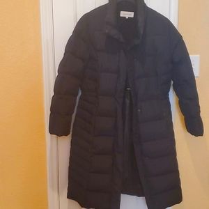 Calvin Klein Women's puffer Jacket  Size M Hood Missing